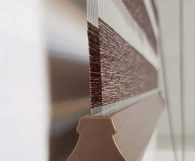 2 lớp vải rèm