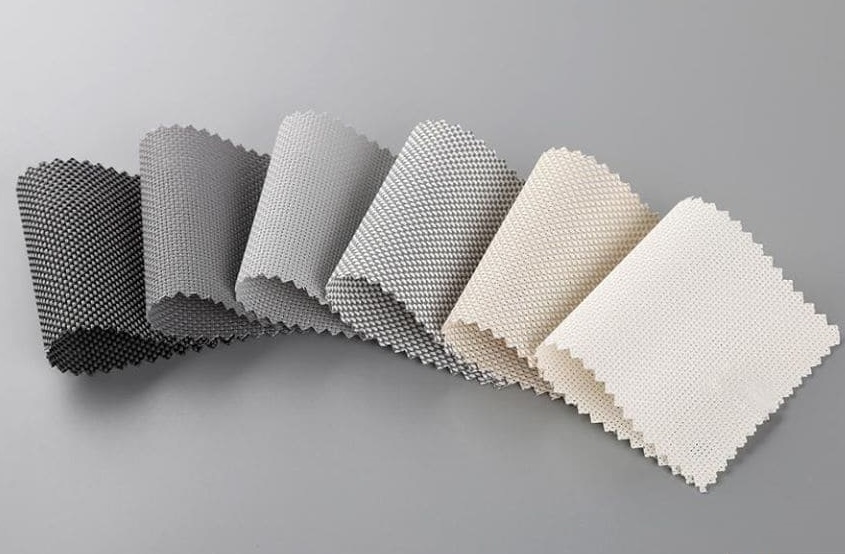Vải rèm cuốn lưới