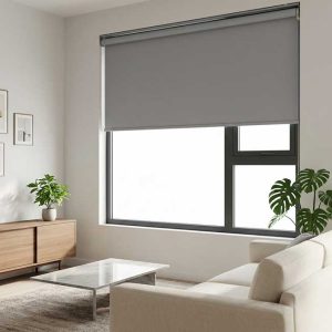 Màn cuốn cửa sổ theo phong cách nội thất tối giản
