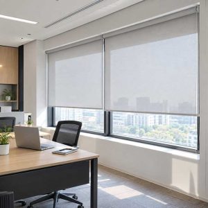 Rèm cửa cuốn chống chói cho văn phòng làm việc
