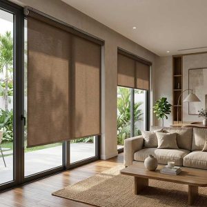 Mành cuốn che nắng cho biệt thự và nhà phố