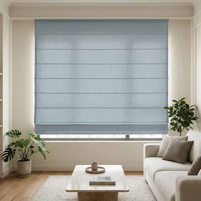 Rèm roman xếp lớp cản sáng đẹp